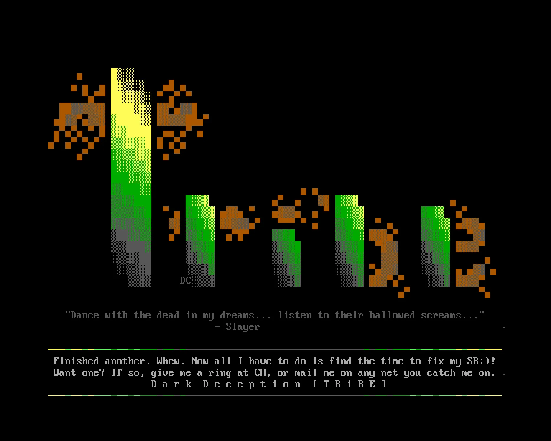 TRiBE ANSI art